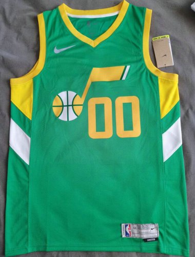 NBA 00 Clarkson Jazz Maillot green